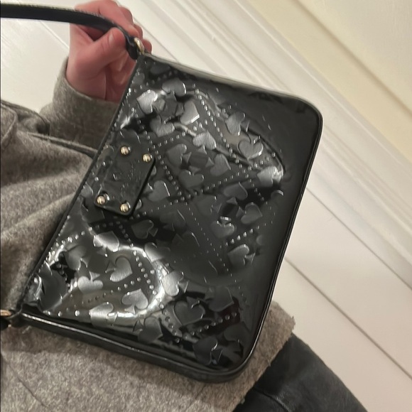 Kate Spade Black Embossed Shoulder Bag - Picture 6 of 6